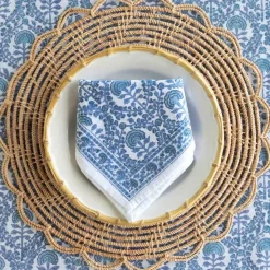 Pomegranate Inc Round Bamboo Cane Placemats | Set of 4 Sale