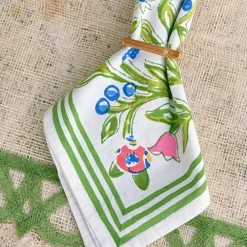 Pomegranate Inc Round Bamboo Napkin Ring | Set of 4 Clearance