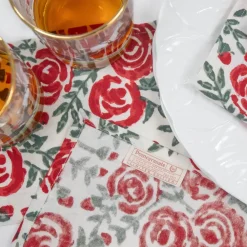 Pomegranate Inc Run For The Roses 150 Cocktail Napkins | Set of 6 Discount