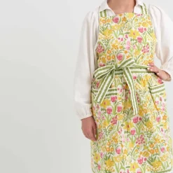 Pomegranate Inc 70s Flower Apron