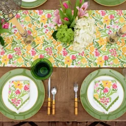 Pomegranate Inc 70s Flower Table Runner