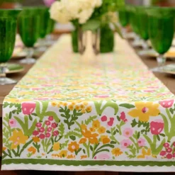 Pomegranate Inc 70s Flower Table Runner