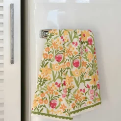 Pomegranate Inc 70s Flower Tea Towels Outlet