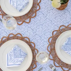 Pomegranate Inc Tapestry Blue Napkin Sale