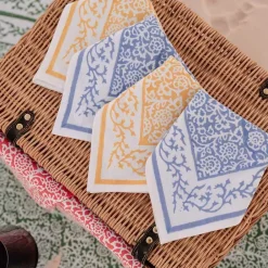 Pomegranate Inc Tapestry Marigold Napkin | Set of 4 New