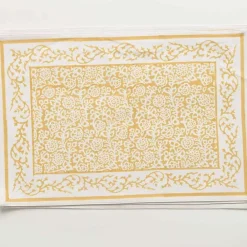 Pomegranate Inc Tapestry Marigold Placemat | Set of 4 Outlet