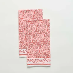 Pomegranate Inc Tapestry Persimmon Tea Towels | Set of 2 Outlet