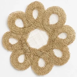 Pomegranate Inc Toast Woven Doodles Coaster | Set of 4 Best